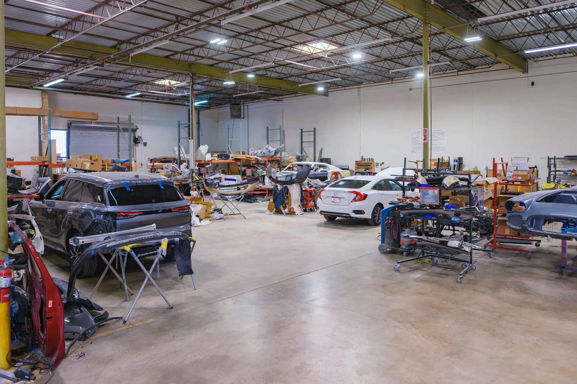 Collision repair services