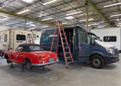 An Amazon fleet vehicle maintenance project