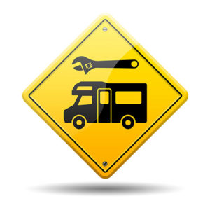 RV Body Repair Sign