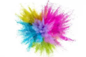 Glow-in-the-Dark Paint Colors Explosion