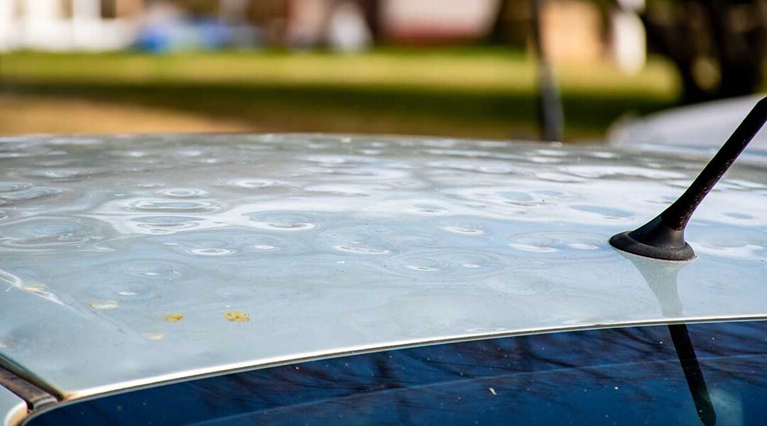 how to remove hail dents from car hood